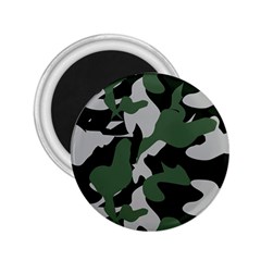 Illustration Camouflage Camo Army Soldier Abstract Pattern 2 25  Magnets by danenraven