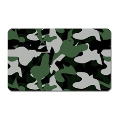 Illustration Camouflage Camo Army Soldier Abstract Pattern Magnet (rectangular) by danenraven