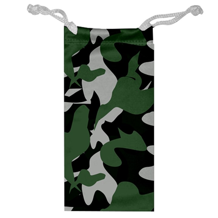 Illustration Camouflage Camo Army Soldier Abstract Pattern Jewelry Bag