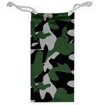 Illustration Camouflage Camo Army Soldier Abstract Pattern Jewelry Bag Back