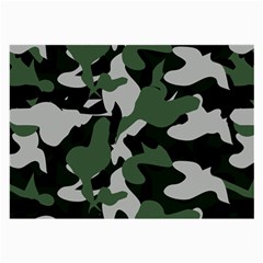 Illustration Camouflage Camo Army Soldier Abstract Pattern Large Glasses Cloth by danenraven