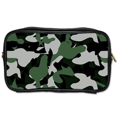 Illustration Camouflage Camo Army Soldier Abstract Pattern Toiletries Bag (two Sides) by danenraven