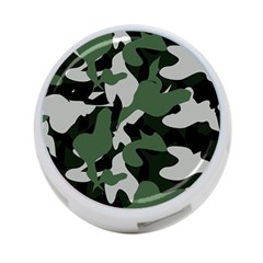 Illustration Camouflage Camo Army Soldier Abstract Pattern 4-port Usb Hub (one Side) by danenraven