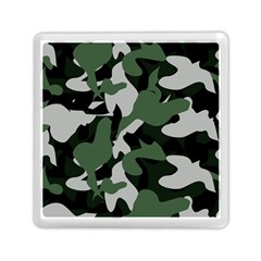 Illustration Camouflage Camo Army Soldier Abstract Pattern Memory Card Reader (square) by danenraven