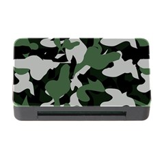 Illustration Camouflage Camo Army Soldier Abstract Pattern Memory Card Reader With Cf by danenraven