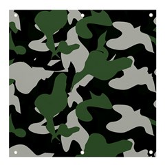 Illustration Camouflage Camo Army Soldier Abstract Pattern Banner And Sign 4  X 4  by danenraven