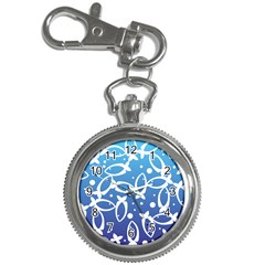 Blue Fish Water Aquarium Key Chain Watches by danenraven