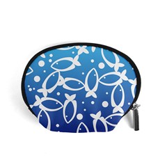 Blue Fish Water Aquarium Accessory Pouch (small) by danenraven