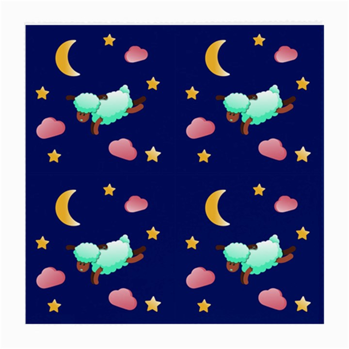 Sleepy Sheep Star And Moon Medium Glasses Cloth