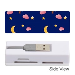 Sleepy Sheep Star And Moon Memory Card Reader (stick) by danenraven