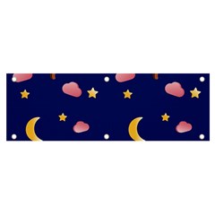 Sleepy Sheep Star And Moon Banner And Sign 6  X 2  by danenraven