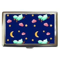 Sleepy Sheep Star And Moon Cigarette Money Case by danenraven