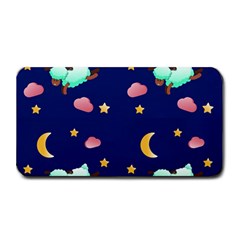 Sleepy Sheep Star And Moon Medium Bar Mats by danenraven