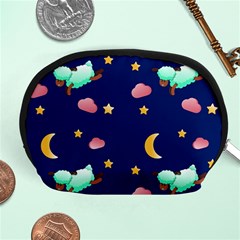 Sleepy Sheep Star And Moon Accessory Pouch (medium) by danenraven