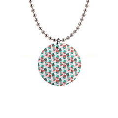 Birthday Pattern Party Celebration 1  Button Necklace by danenraven