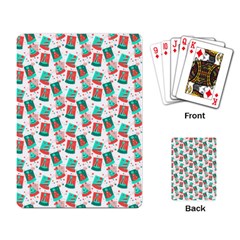 Birthday Pattern Party Celebration Playing Cards Single Design (rectangle) by danenraven