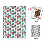 Birthday Pattern Party Celebration Playing Cards Single Design (Rectangle) Back