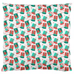 Birthday Pattern Party Celebration Large Cushion Case (one Side) by danenraven