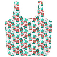 Birthday Pattern Party Celebration Full Print Recycle Bag (xxl) by danenraven