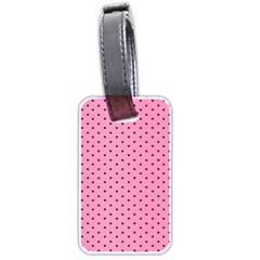 Polka Dot Dots Pattern Dot Luggage Tag (two Sides) by danenraven