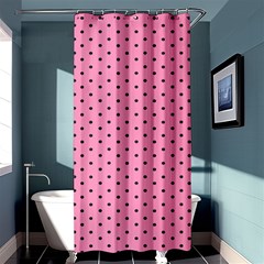 Polka Dot Dots Pattern Dot Shower Curtain 36  X 72  (stall)  by danenraven