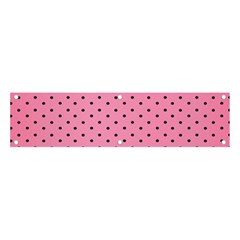 Polka Dot Dots Pattern Dot Banner And Sign 4  X 1  by danenraven