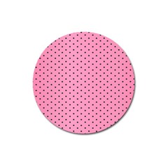 Polka Dot Dots Pattern Dot Magnet 3  (round) by danenraven