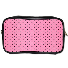 Polka Dot Dots Pattern Dot Toiletries Bag (two Sides) by danenraven