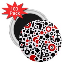 Square Object Future Modern 2 25  Magnets (100 Pack)  by danenraven