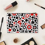 Square Object Future Modern Cosmetic Bag (Medium) Back