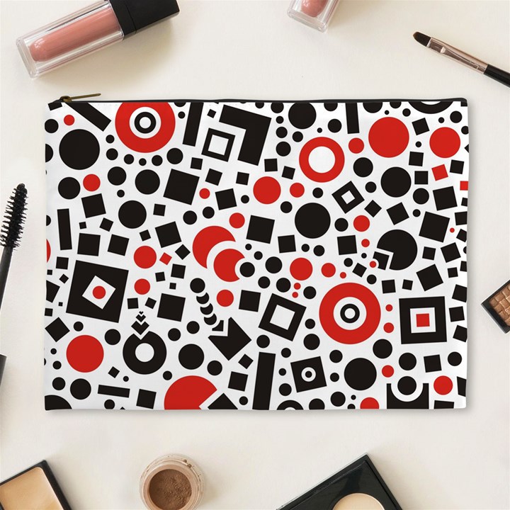 Square Object Future Modern Cosmetic Bag (XL)