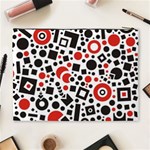 Square Object Future Modern Cosmetic Bag (XL) Back