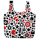 Square Object Future Modern Full Print Recycle Bag (XL) Back