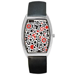 Square Object Future Modern Barrel Style Metal Watch by danenraven