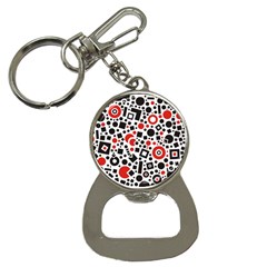 Square Object Future Modern Bottle Opener Key Chain by danenraven