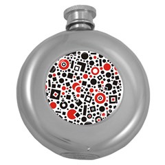 Square Object Future Modern Round Hip Flask (5 Oz) by danenraven