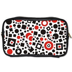 Square Object Future Modern Toiletries Bag (one Side)