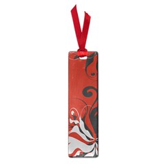 Nature Background Abstract Red Gray Black Small Book Marks by danenraven