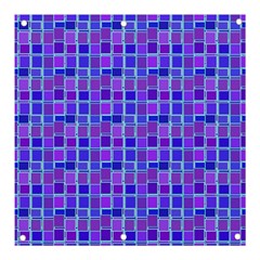 Background Mosaic Purple Blue Banner And Sign 3  X 3  by danenraven