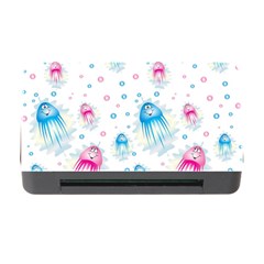 Jellyfis Pink Blue Cartoon Memory Card Reader With Cf by danenraven