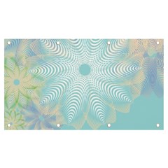 Floral Abstract Flowers Pattern Banner And Sign 7  X 4  by danenraven