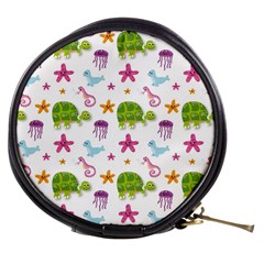 Turtle Animal Sea Life Mini Makeup Bag by danenraven