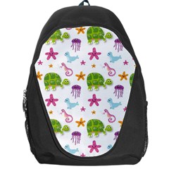 Turtle Animal Sea Life Backpack Bag by danenraven