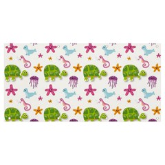 Turtle Animal Sea Life Banner And Sign 8  X 4  by danenraven