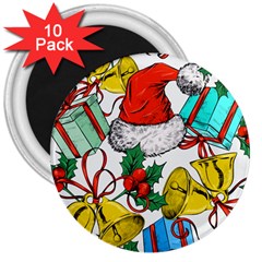 Christmas-gifts-gift-red-december 3  Magnets (10 Pack)  by Jancukart