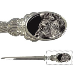 Angry Male Lion Letter Opener by Jancukart