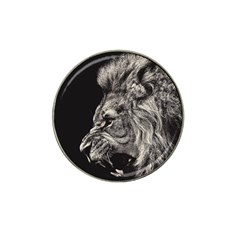 Angry Male Lion Hat Clip Ball Marker (10 Pack) by Jancukart