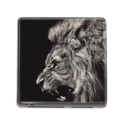 Angry Male Lion Memory Card Reader (square 5 Slot)