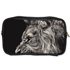 Angry Male Lion Toiletries Bag (two Sides)