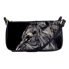 Angry Male Lion Shoulder Clutch Bag by Jancukart